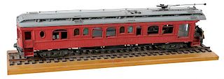 Handcrafted Train Car Model