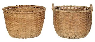 Two Vintage Apple Baskets