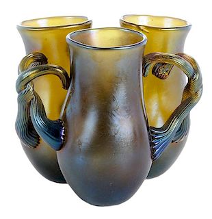 Art Glass Loving Cup Variation