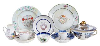 21 Pieces Chinese Export Porcelain