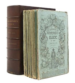 DICKENS, CHARLES. Master Humphreys Clock. London, 1840-1841. 20 original parts. First edition, first issue.