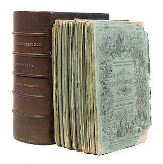DICKENS, CHARLES. David Copperfield. London, 1849-1850. Original 20 parts in 19.