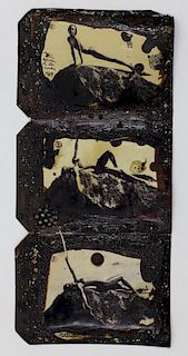 Peter Beard Africa On the Rocks (triptych) 1984 / 2002