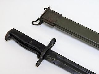 WWII U.S. Army M1 Garand Bayonet by "UFH" 1943