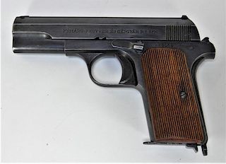 WWII Hungarian Model 37 Femaru Pistol w/ Holster