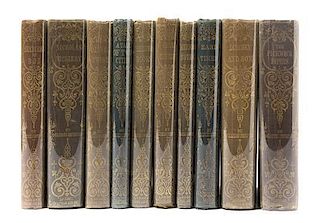 DICKENS, CHARLES. Complete Works. London, 1850-1866. 10 vols.