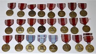 WWII - Present Named Good Conduct Medals (24)