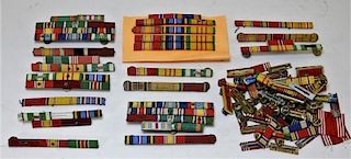 WWII - Vietnam Era American Military Ribbons