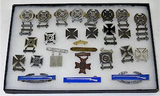 WWII - Present Marksman, Combat Infantry Badges