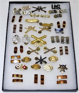 WWI to Present Officers Collar and Rank Insignia