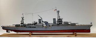 Ships Model of Portland Class Heavy Cruiser "34"