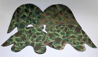 WWII - Korean War Period Helmet Camouflage Covers