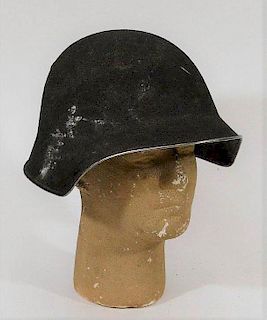 WWII Period Swiss M18 Steel Helmet
