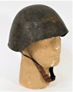 WWII Greek Army Italian Made Steel Helmet
