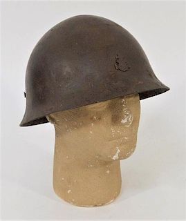 WWII Japanese Navy Type 90 / M30-32 Combat Helmet