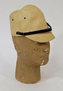 WWII Japanese Army Tan Summer Soft Cap