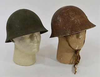 WWII Japanese Army Helmets (2)