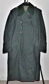 German Military Wool Overcoat by L. Louis Weber