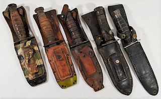 WWII - 1980 Pilots Survival Knives (5)