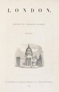 KNIGHT, CHARLES. London. London, 1841-44. 6 vols.