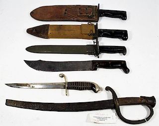 Collection of Theater or Field Alter Knives