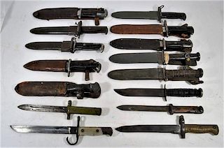 Collection of Theater or Field Alter Knives