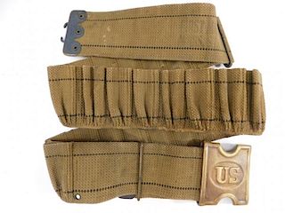 U.S. Army Mills 1905 Shotgun Ammo Belt