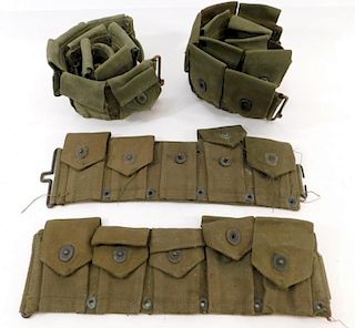 WWII U.S. Army Ammunition Belts (3)