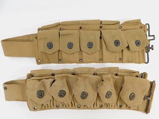 WWII British Made for U.S. Army Ammunition Belts 2