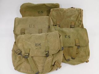 WWII U.S. Army Field Bags (3)