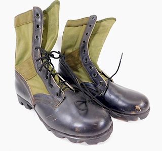 Vietnam War U.S. Army Jungle Boot w/ Steel Sole