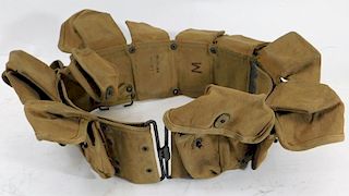 WWI U.S. Army Hand Grenade Belt