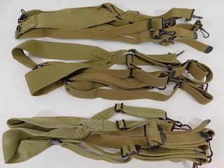 WWII U.S. Army Pistol Belt Suspenders M-1936 (3)