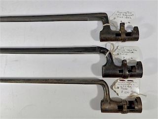 Winchester & Remington 19th C. Spike Bayonets (3)
