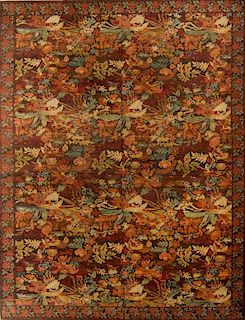 Fine Continental Style Rug: 9'2'' x 11'11''