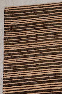 Modern Striped Kilim: 8'10'' x 12'2''