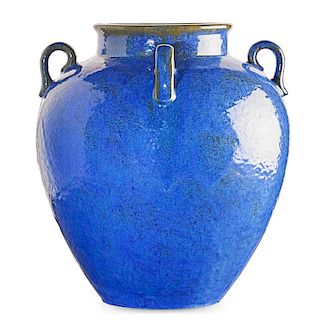 FULPER Large Venetian Blue vase
