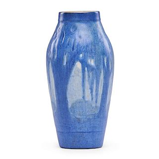 SADIE IRVINE; NEWCOMB COLLEGE Small scenic vase