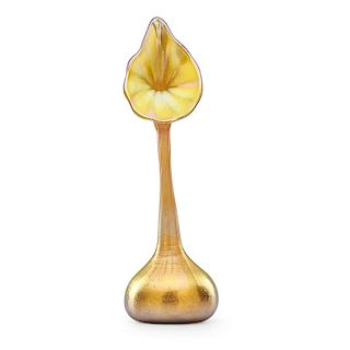 TIFFANY STUDIOS Small Jack-in-the-Pulpit vase