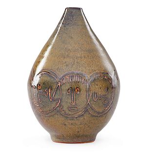 EDWIN AND MARY SCHEIER Small early vase