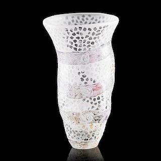 LIZ LOWE Glass cabinet vase