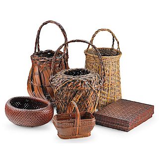 JAPANESE Five baskets, one box