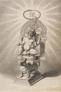 (INDIA) MOOR, EDWARD. The Hindu Pantheon. London, 1810. With 103 plates.