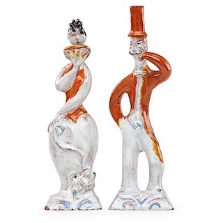 SUSI SINGER Two figurines