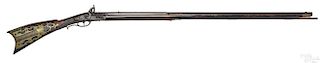 Full stock Pennsylvania flintlock long rifle