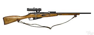 Russian Mosin-Nagant bolt action sniper rifle