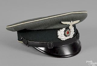 German WWII Army Infantry enlisted mans visor