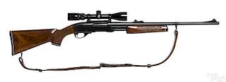 Remington model 7600 pump action rifle