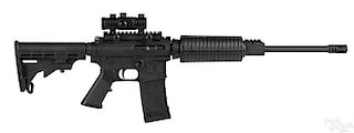 Plum Crazy AR15 semi-automatic rifle