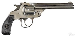 Forehand Arms double action nickel plated revolver